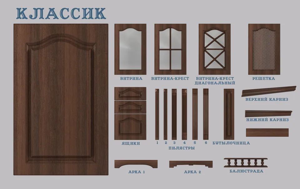 Фасады серии Классик